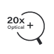 20x Optical Zoom