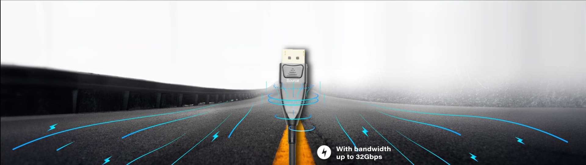  32Gbps Ultra High Bandwidth