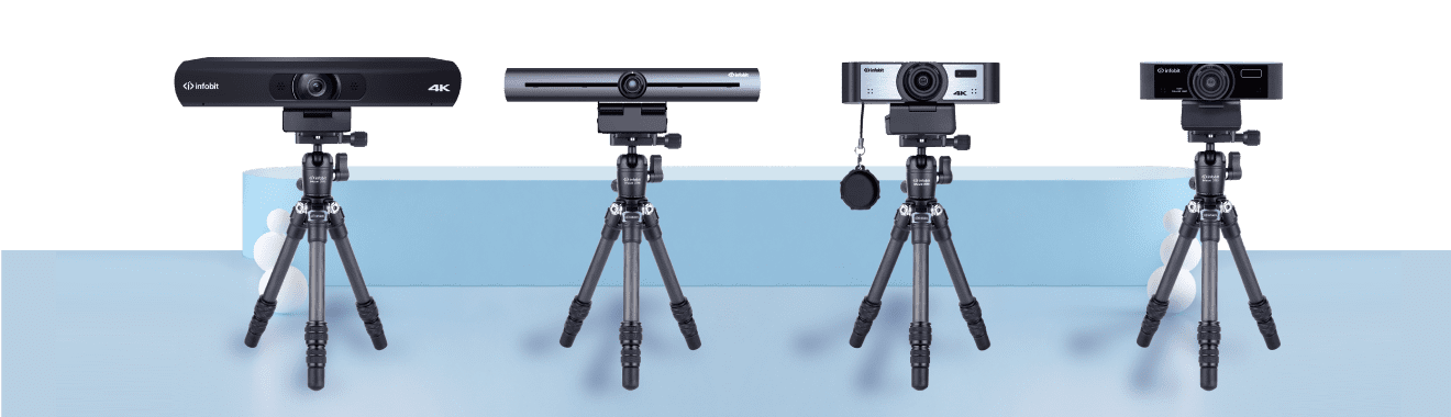  Professional Lightweight Mini Tabletop Webcam Tripod