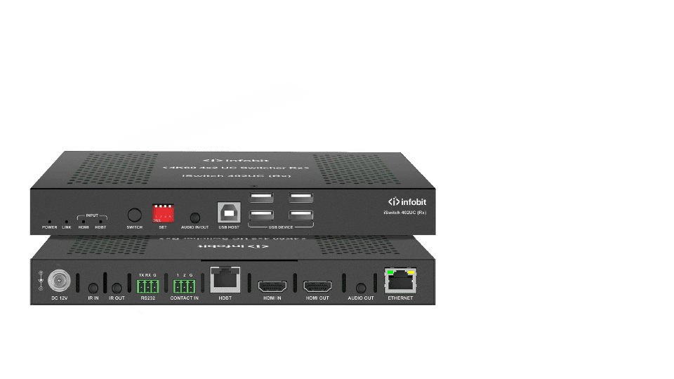  With HDBaseT Receiver